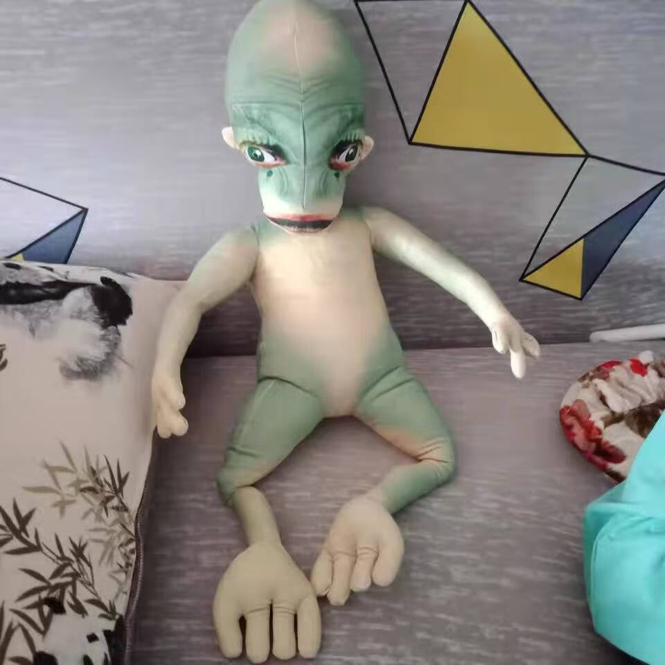 疯狂外星人玩偶一点都不丑的娃娃疯狂外星人公仔毛绒玩具抱枕仿真搞怪