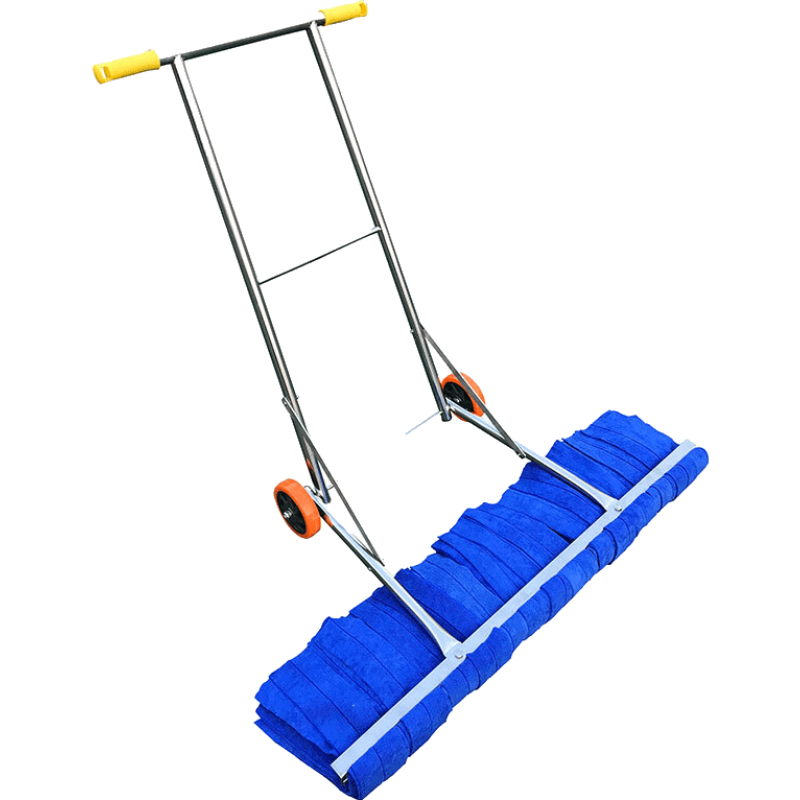 手推式墩布车工厂车间保洁篮球场排拖商用平板尘推拖布拖地大拖把 1米