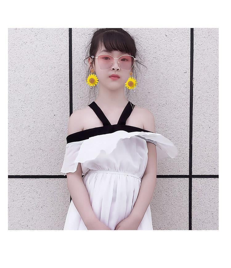 儿童耳环女可爱网红小学生古代耳夹无耳洞女孩耳钉女童假耳坠圆脸草莓