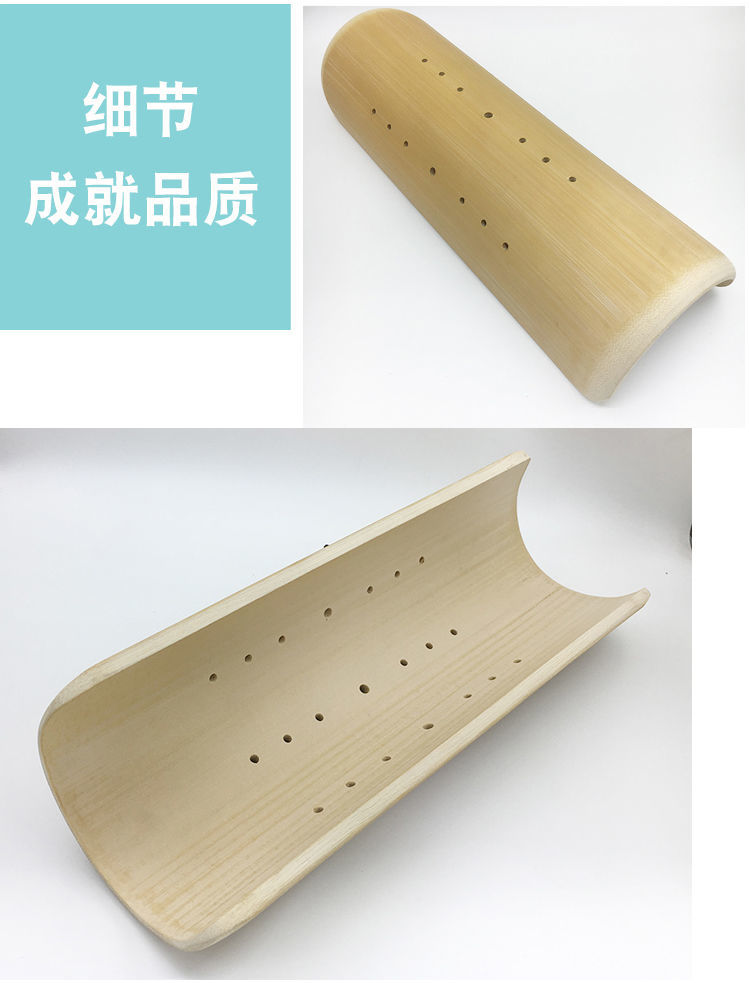 竹枕头u型颈椎枕枕家用枕头颈枕高6cm适合16米人群