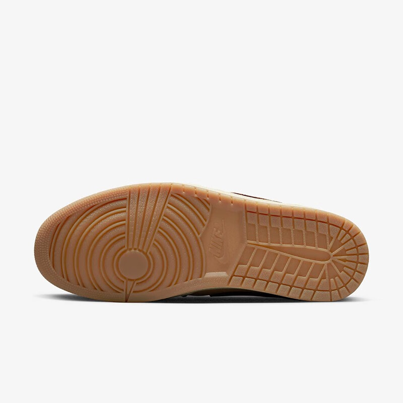 耐克nike air jordan 1 retro low aj1棕色 男女同款 低帮休闲篮球鞋