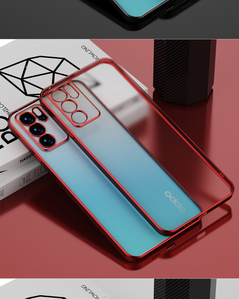 潮尚美 opporeno6手机壳reno6pro保护reon6por十透明套oppo硅胶直边5g