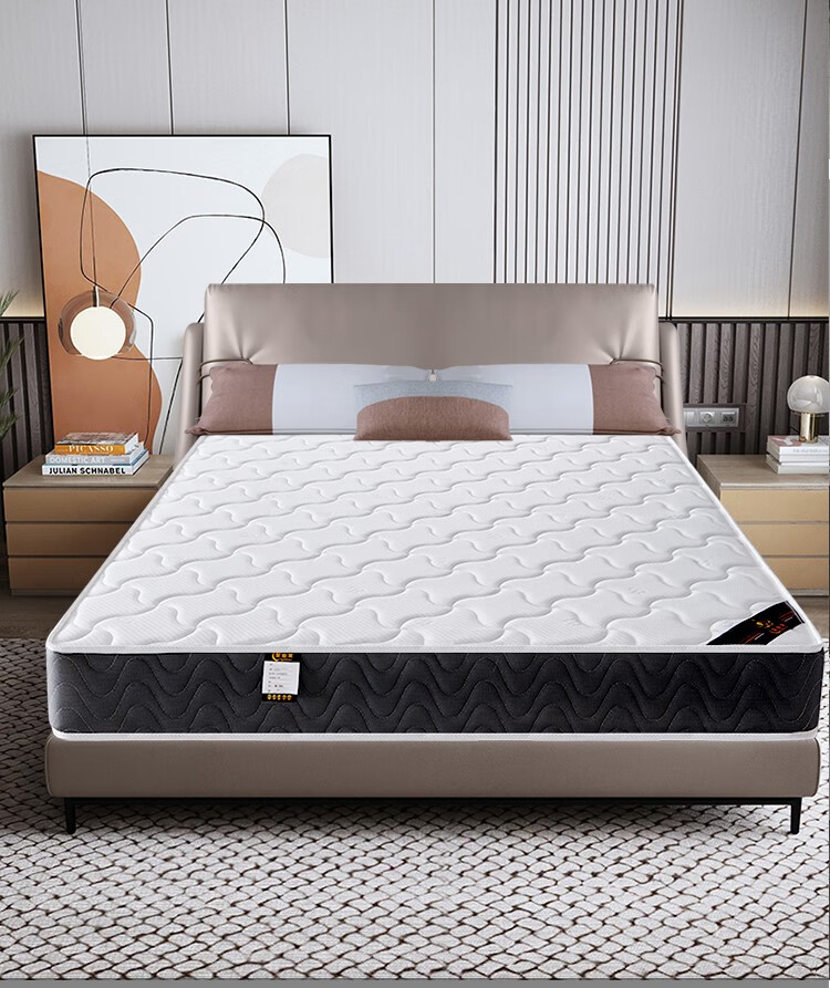 8米宿舍20cm厚经济型独立弹簧床垫 特惠款针织面料 精钢弹簧  海绵 约