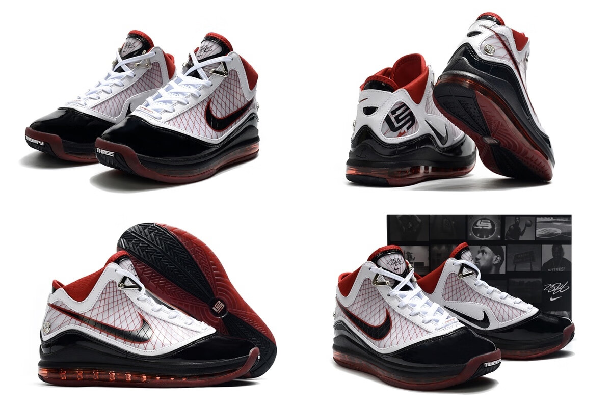【官方旗舰店】lebron7 qs 詹姆斯7代篮球鞋 实战缓震耐磨气垫休闲男