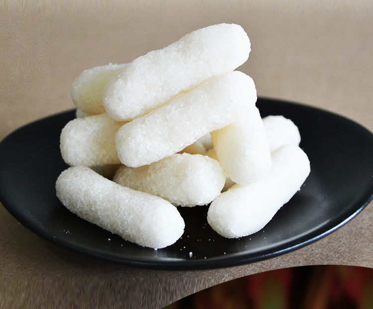 麻滩河霜果安徽特产油炸糕点江米条蜜枣325克袋一袋霜果一袋麻球