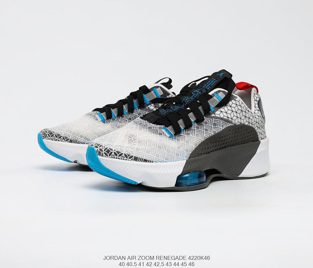 马拉松二代跑鞋aj气垫缓震跑步鞋男子运动鞋气垫新款 cj5383-100 白黑