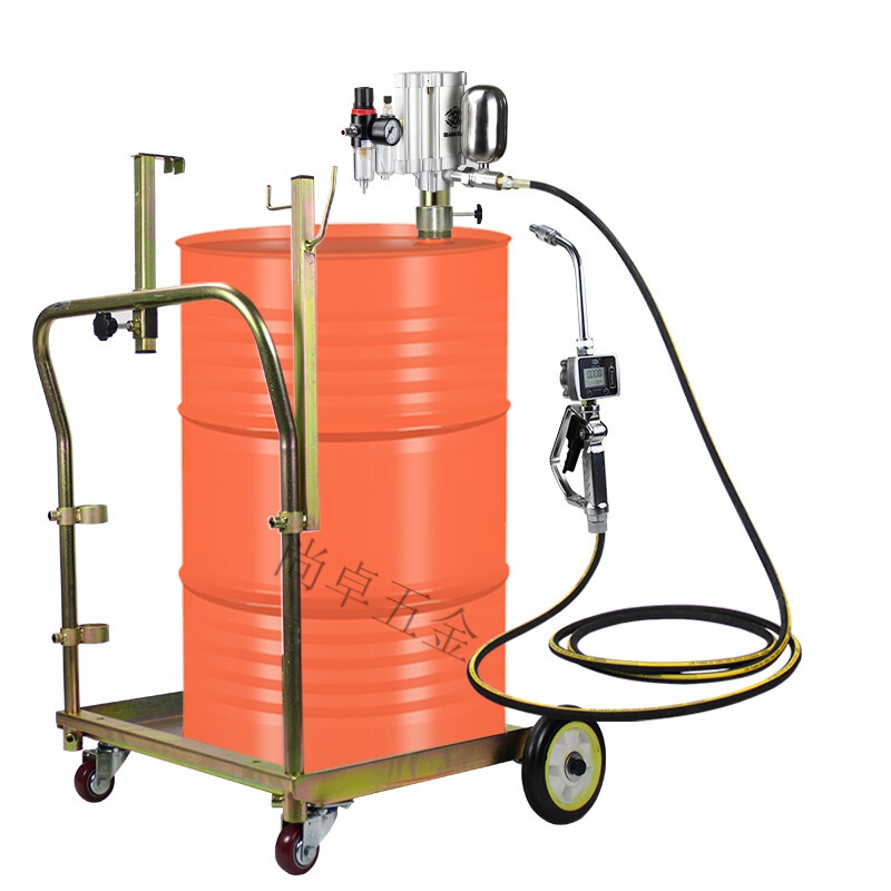 气动抽油泵加注枪大桶机油加注器油枪定量机油208l油桶齿轮油枪 208l