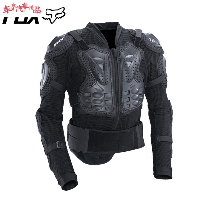 fox越野摩托车全甲山地速降dh内甲titan连体护甲摩旅拉力护具护胸