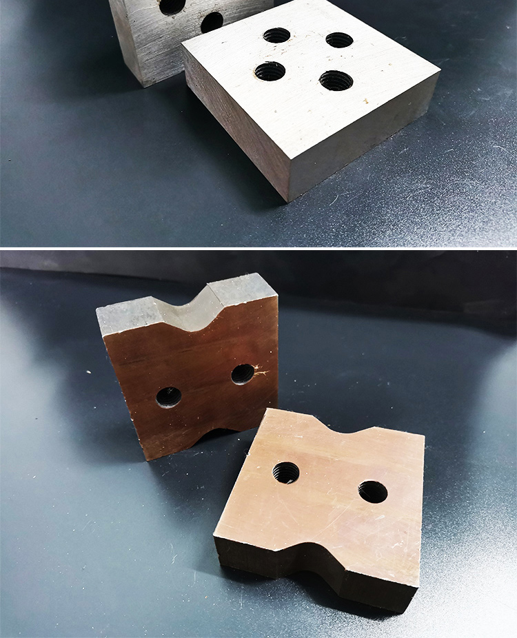 钢筋切断机刀片40型50型圆弧型刀片方刀片电动液压钢筋剪刀片配件九洛