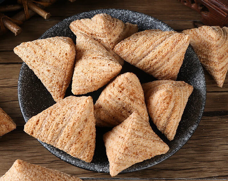 荞麦三角酥零食老式荞麦酥藕粉酥爆米花手工散装东北特产 三角酥1000g