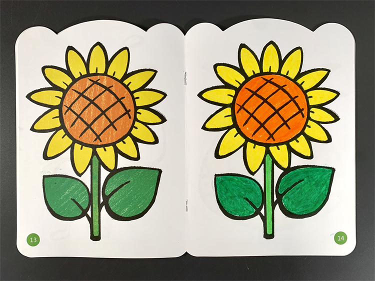 0-23岁宝宝涂色书幼儿童学画画本幼儿园填色绘画本册涂鸦益智玩具 0-3