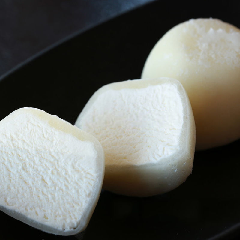 晨臻 糯米滋雪糕 网红糯米糍雪糕冰淇淋35g香草玫瑰口味中街冰点 玫瑰