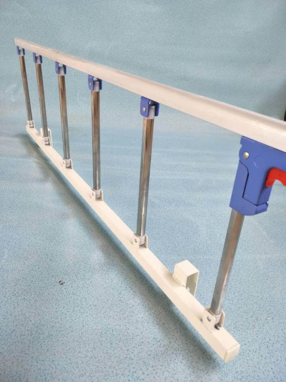 京健康铝合金护栏医用病床多功能护理床用配件五档折叠护栏单只加厚铝