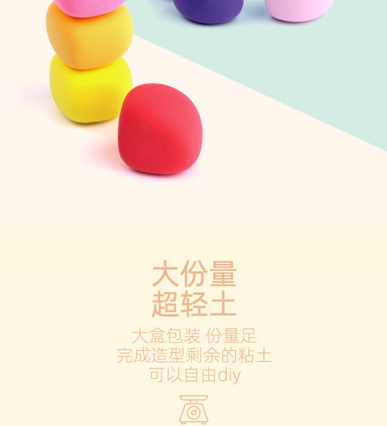 罗弗超轻粘土儿童无毒黏土手工diy材料幼儿玩具彩泥橡皮泥宝宝玩具套装十二生肖 图片价格品牌报价 京东