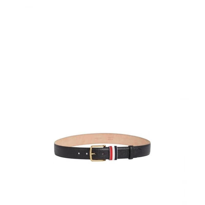 汤姆布朗thom browne 腰带男士奢侈品条纹腰带袢卵石纹腰带 001 95