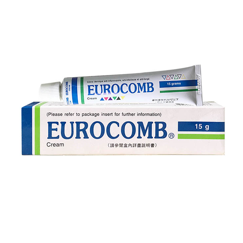 歐膚寶eurocombcream歐膚寶皮膚軟膏ty歐膚寶皮膚軟膏15g支