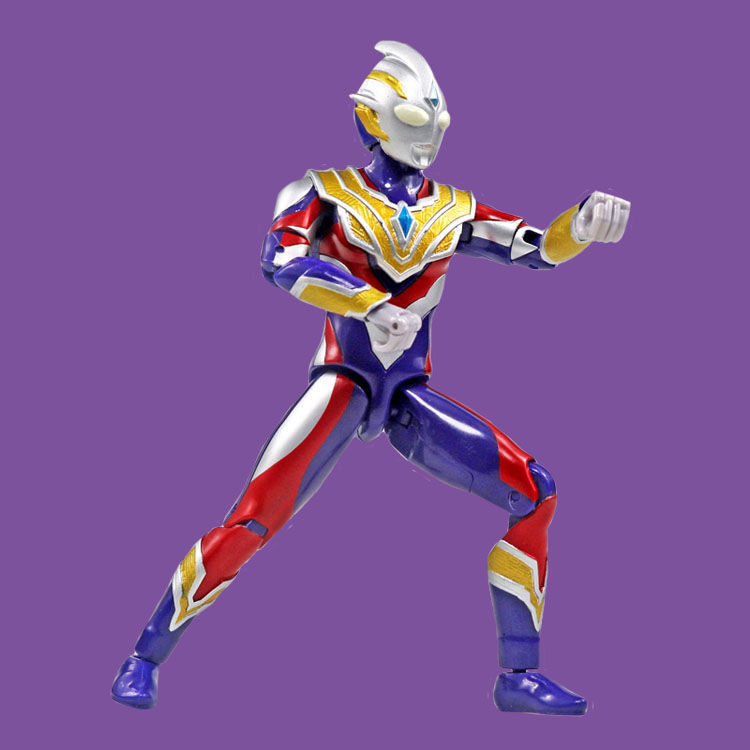 万代特利迦奥特曼超可动人偶复合形态强力空中战斗模型玩具64557卡超