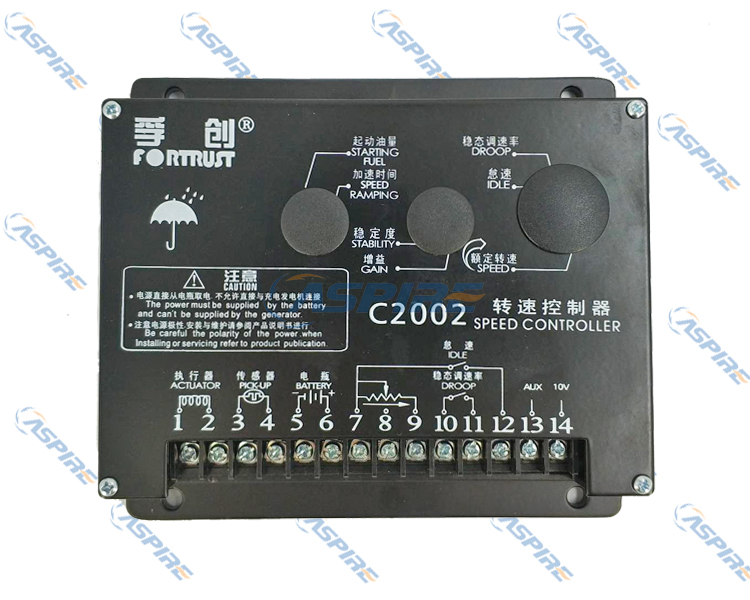 孚創c2002調速板a柴油機轉速電子控制器發電機組c1000b浮創c2003c2002