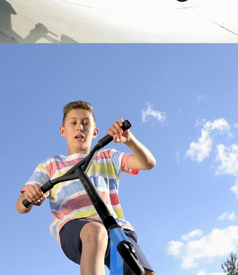 极限滑板车运动儿童二轮2特技刷街青少年成人学生代步特技极限滑板车