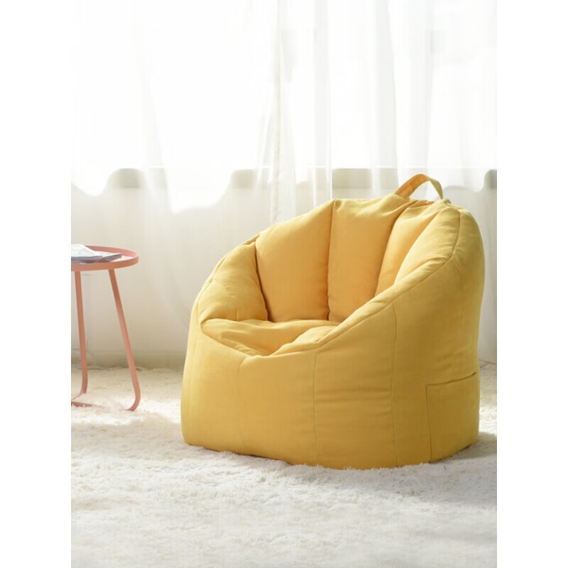 懒人沙发女生简易卧室沙发小型可爱创意单人沙发椅休闲小户型星辰黑