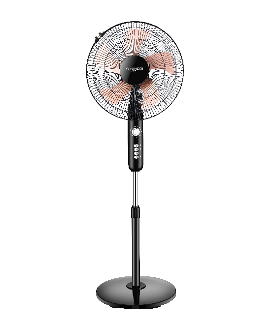 2022新款扬子落地扇16寸家用大风力电风扇铝叶定时摇头电扇 扬子加厚