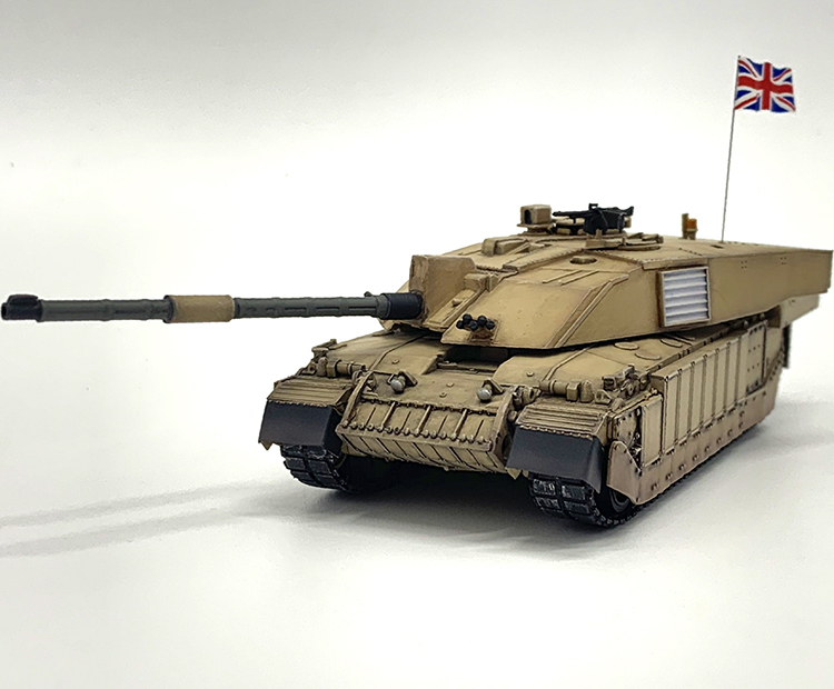 伊拉克海湾战争战者2主战坦克模型 artisan 英国挑 成品模型静态摆件