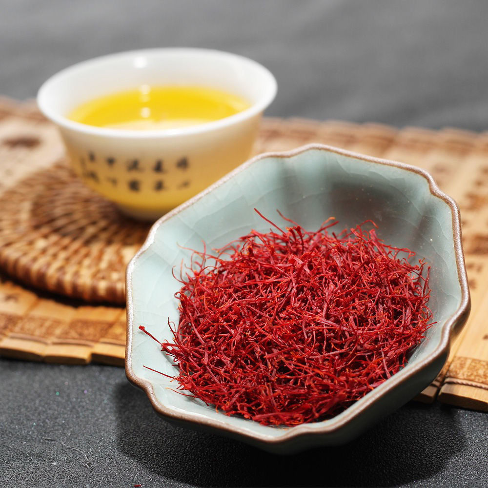 藏红花西藏泡水喝西红花茶1g/3g 送 镊子 特级野生蔵红花5克  送 镊子