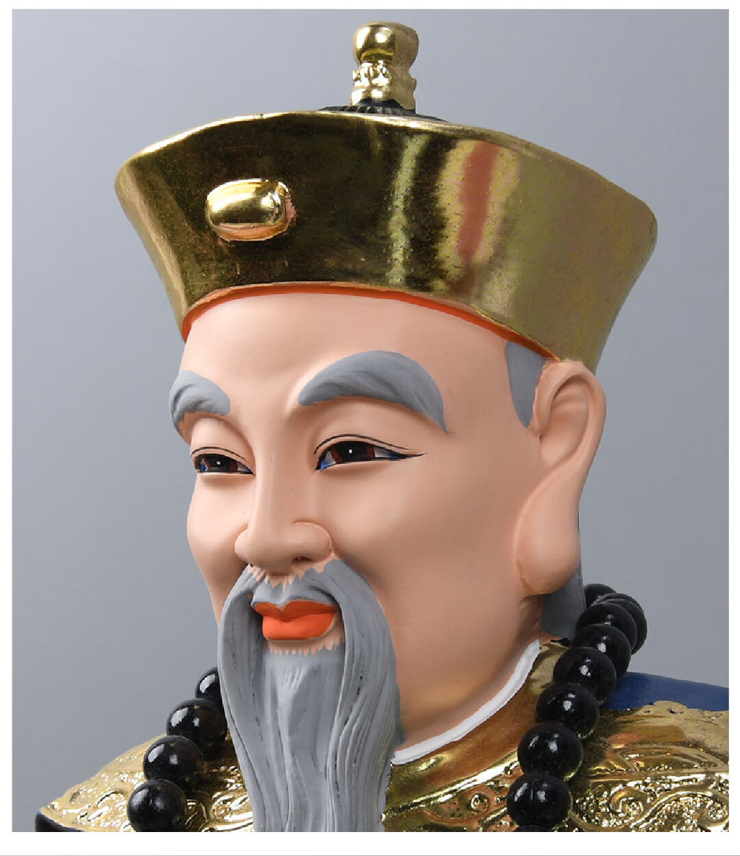 益心阁胡三太爷胡三太奶神像树脂彩绘东北四大家族保家仙摆件家用供奉