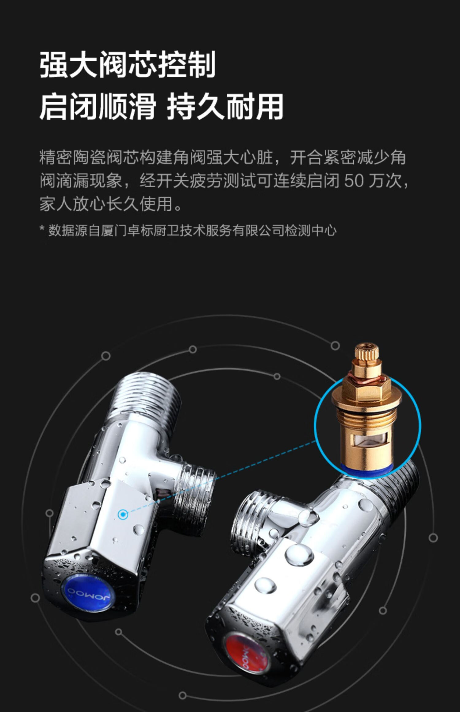 九牧铜角阀三角阀三通冷热水阀开关水家用止水阀分水器单冷角阀
