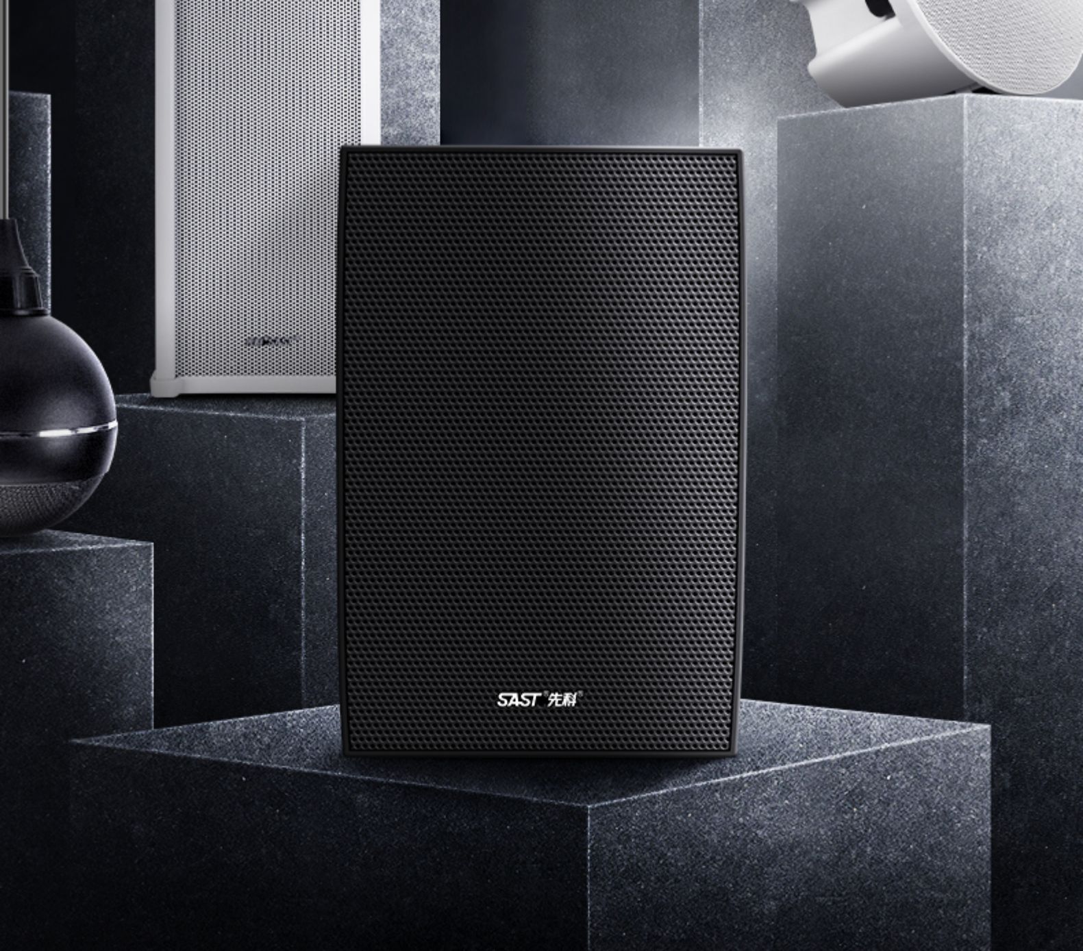 先科w1无线蓝牙吸顶音响壁挂墙面音箱专用喇叭家用天花吊顶套装嵌入式