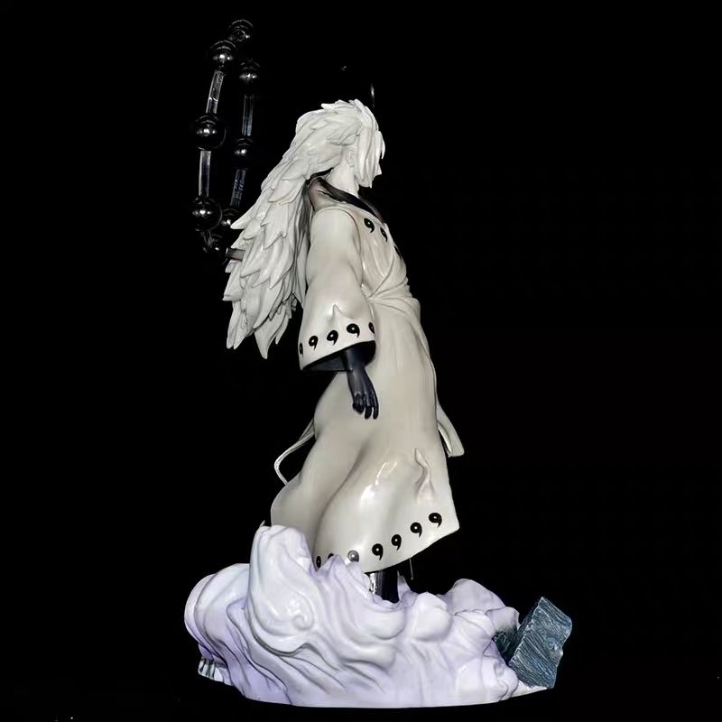 万代(bandai)火影忍者写轮眼求道玉六道仙人宇智波斑gk手办模型三头雕