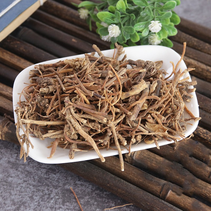 潽禧草堂中药材龙胆草别名苦胆草四叶胆500克统