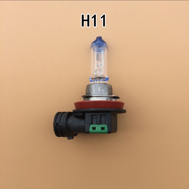 适用汽车9012灯泡h4h7h1h3超亮大灯雾灯远近光灯泡12v24v货车年检灯泡