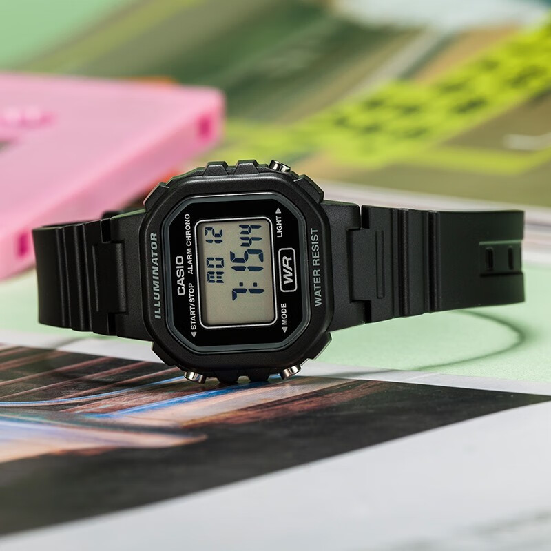 卡西欧casio小方块男表时尚户外运动男士学生手表f91w1d