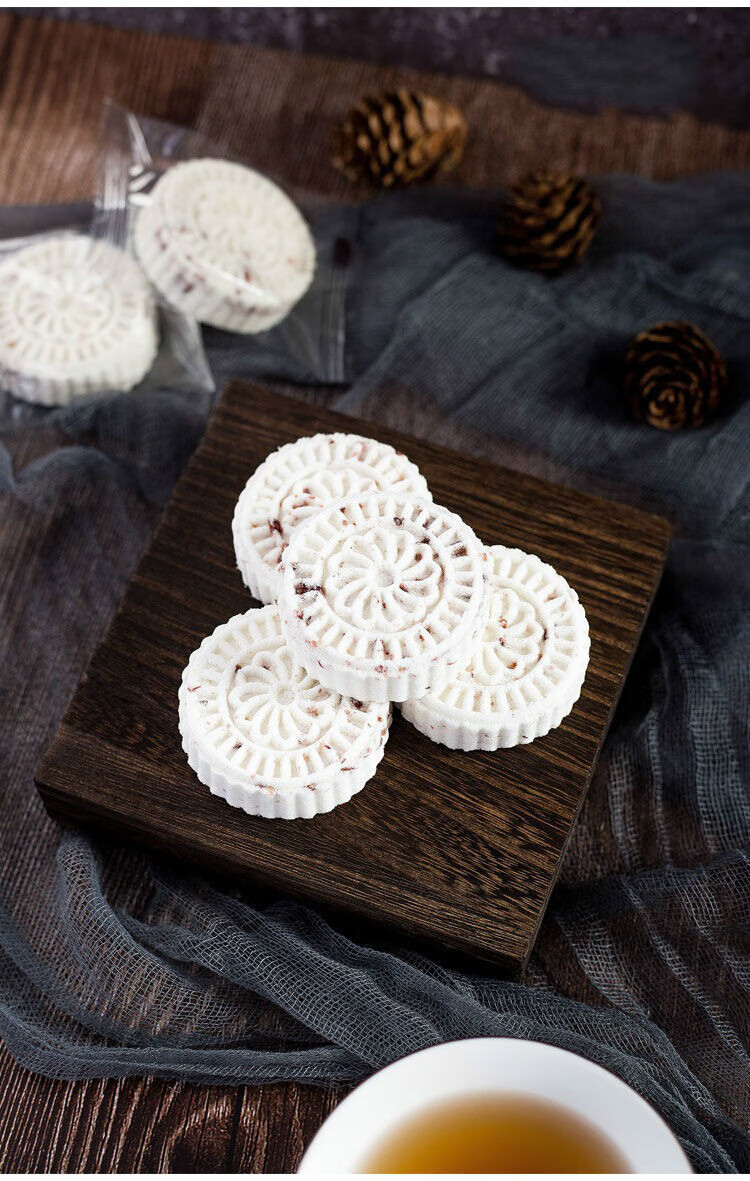 李绅山药薏米糕红豆淮山薏米糕饼传统手工老式糕点心广东特产零食小吃