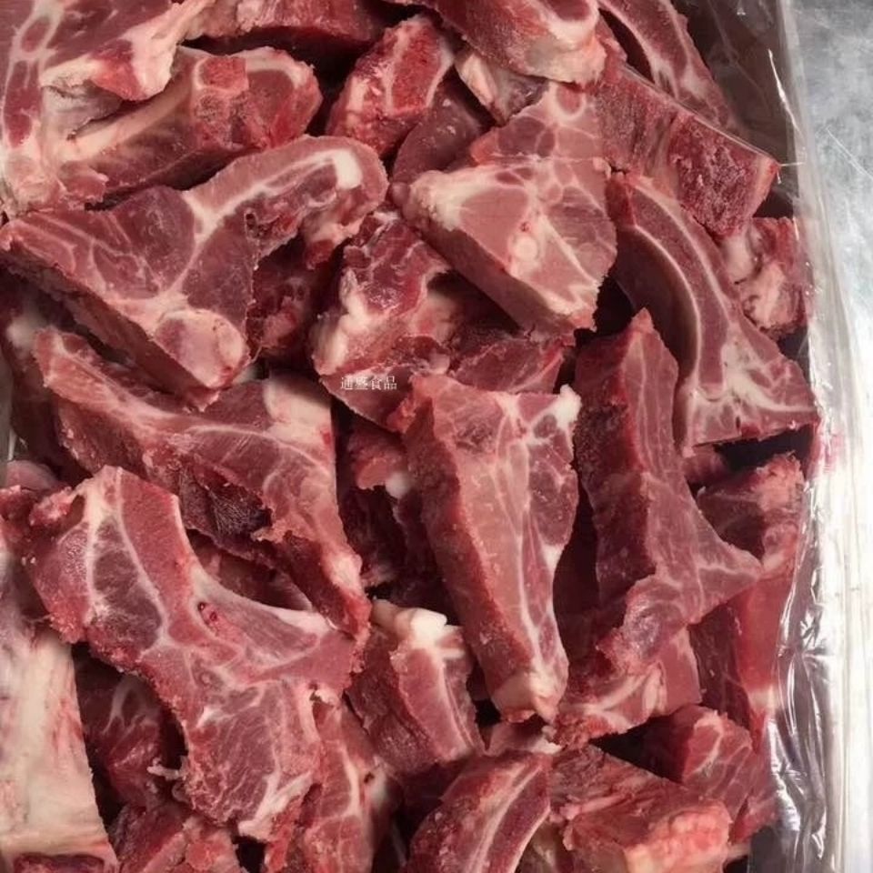 顺丰速运 新鲜冷冻猪脊骨 猪龙骨块龙骨段 5斤肉多【图片 价格 品牌