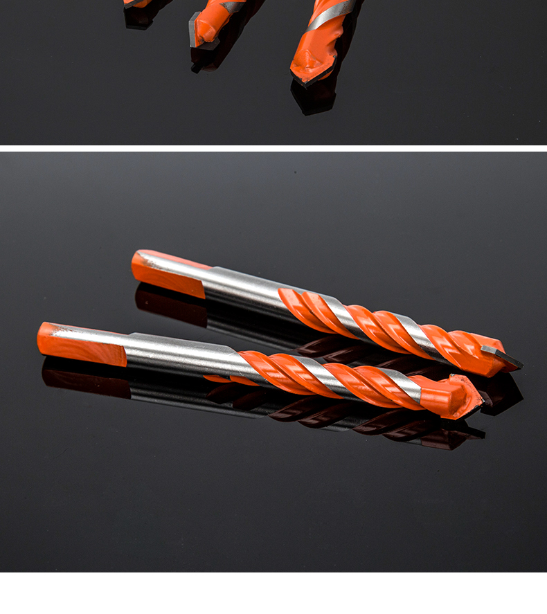 水棋盛 瓷砖钻头套装玻璃混凝土水泥墙壁电钻打孔多功能霸王钻头三角