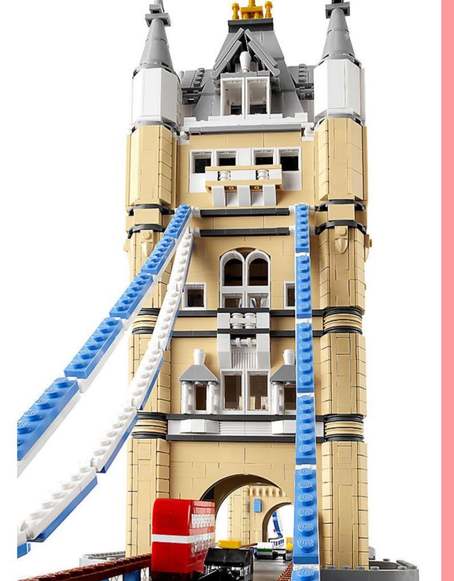 乐高10214 lego 拼装玩具 街景创意系列 绝版伦敦大桥 led灯 10214