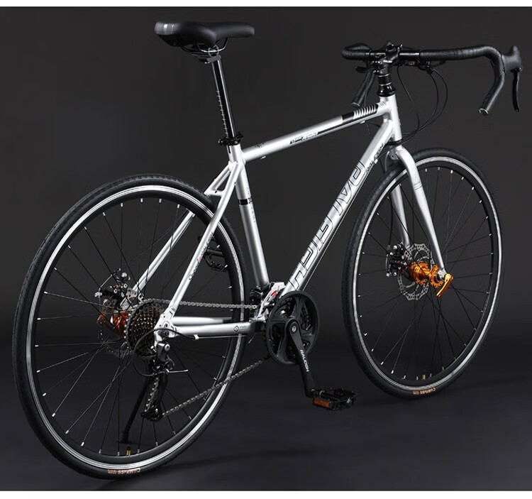 raleigh 铝合金公路自行车男女学生成人双碟刹碟刹禧玛诺变速轻便赛车