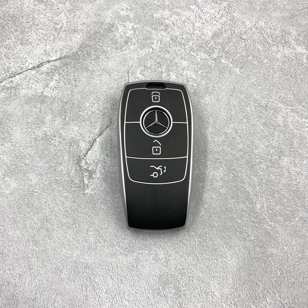 奔驰新c级e级glc300/c260l/e300l/e260钥匙套扣c200/a2 【奔驰b款】单