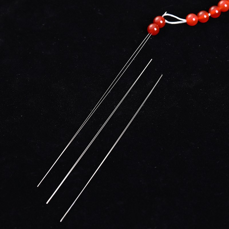 文玩线绳工具 穿珍珠细钢丝引线串珠文玩穿珠手串穿绳工具穿线珠子针