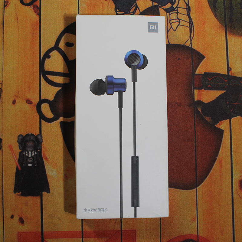 xiaomi/小米 小米双动圈有线耳机入耳式线控原装电脑耳塞红米迪比力