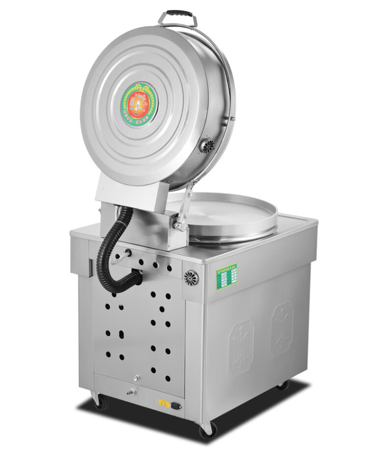 大型饼锅燃气电饼铛商用酱香饼烤饼机三轮车煤气摆摊千层饼机器炉