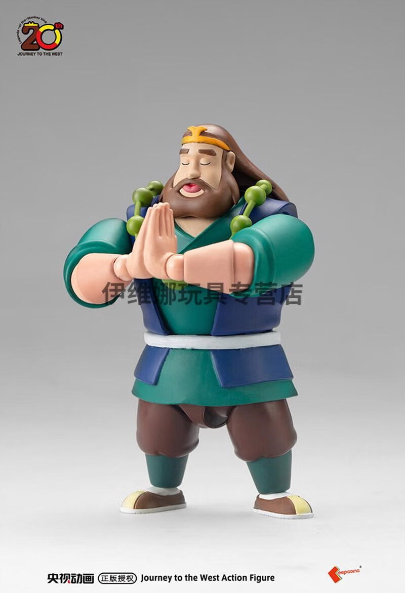 央视99版西游记模型猪八戒孙悟空唐僧沙超可动人偶动画片 【八戒】