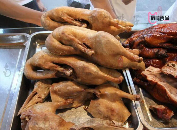 当天现煮正宗南京特产水西门整只盐水咸水鹅即食冰鲜包装 半只鹅