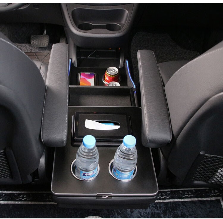 奔驰威霆vito扶手箱viano唯雅诺改装v250装饰v260手扶箱专用 16-22款