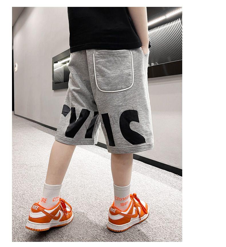 童装儿童运动短裤男童夏季款中大童青少年外穿休闲裤男孩跑步裤子男生