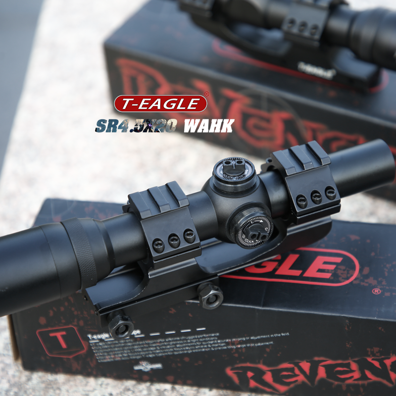 突鹰瞄准镜十字镜速瞄sr25x20定倍短款高抗震吃鸡倍镜狙i击镜十字镜