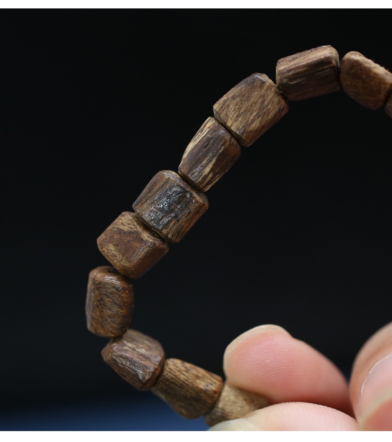 微韵奇楠沉水级越南富森红土沉香手串随形手链男女款稀缺收藏级款一单