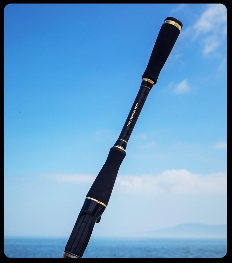 光威 路亚竿套装捍路者直柄单杆纺车轮水滴轮路亚杆钓鲈鱼翘嘴鳜鱼竿